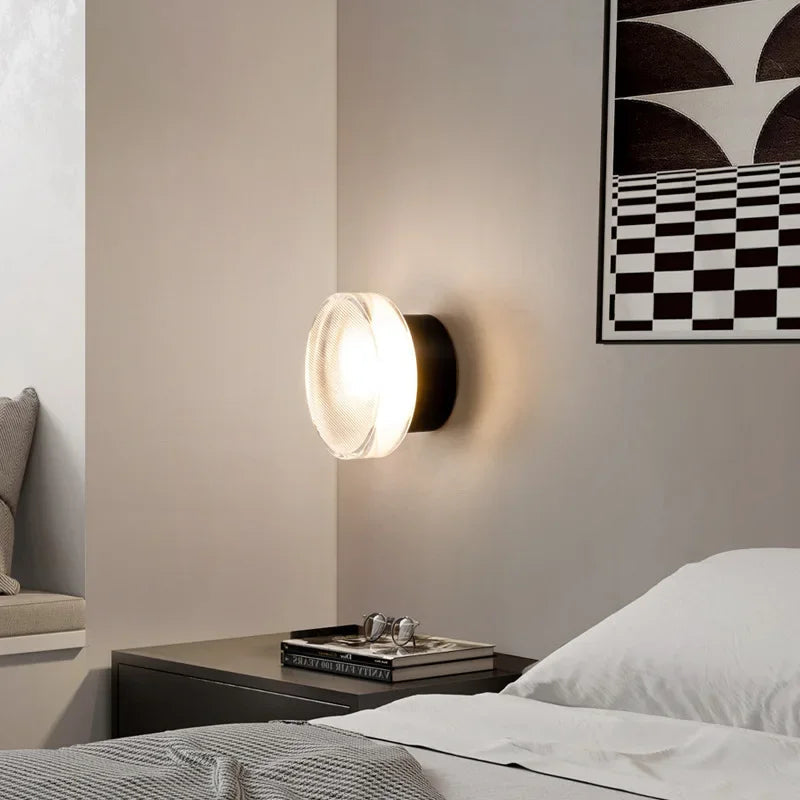 Moderne ronde wandlamp met indirect LED-licht – CIRKALUX HaloGlow - Glamorix