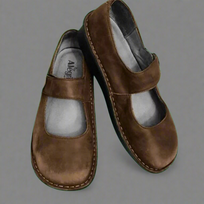 Comfortabele dames instapschoenen met elastische band – VELIA STEP - Glamorix