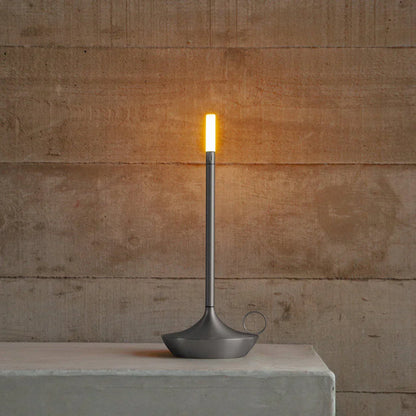 LumaZen Aura – Subtiele oplaadbare tafellamp met zacht licht en rustgevend design