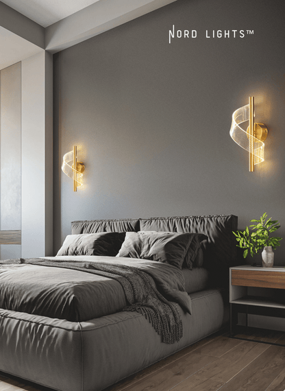 AURORA - Moderne muurlamp geïnspireerd door het noorderlicht