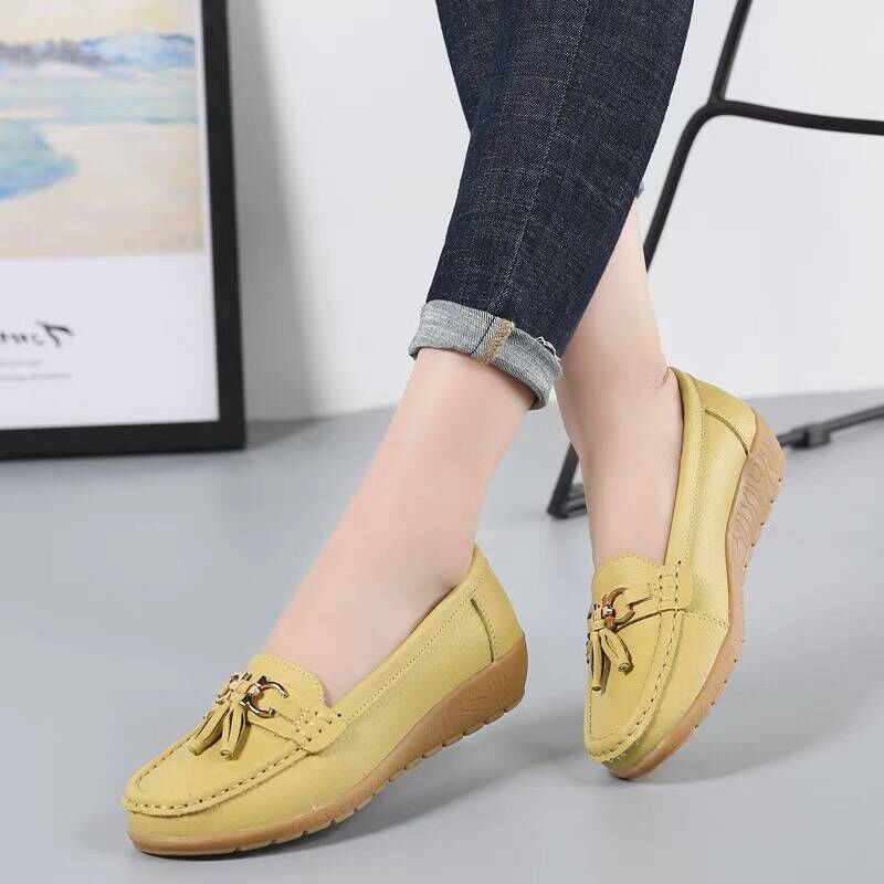 Comfortabele orthopedische platte schoenen voor dames – Liora EaseStep - Glamorix