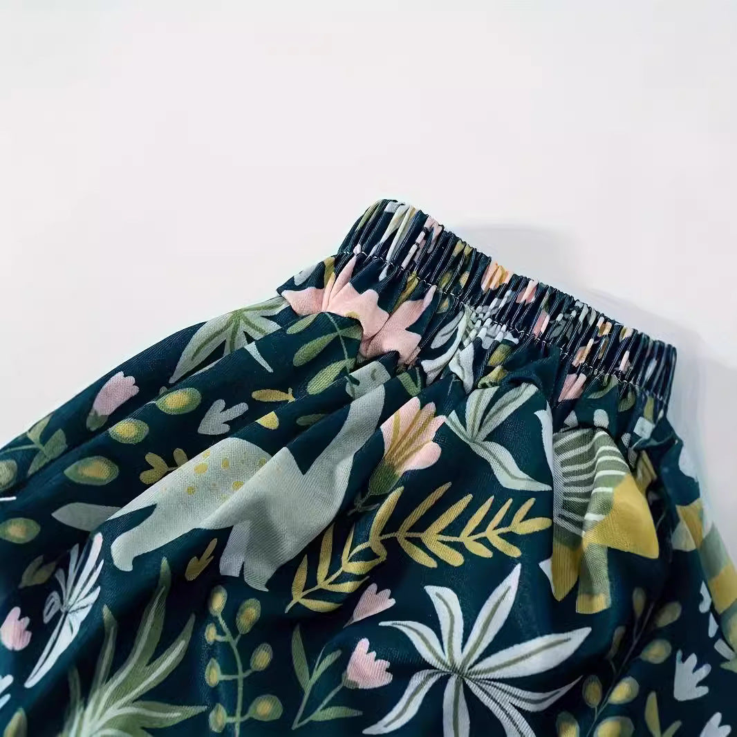 Luchtige A-lijn damesrok met elastische tailleband – LOREA SKIRT - Glamorix