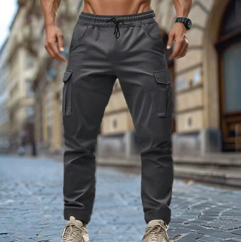 Functionele heren cargobroek met tapered fit en stoere zakken – RAVIK TAPER - Glamorix
