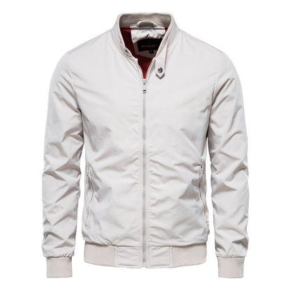 LUCAS - Minimalistisch heren bomberjack met moderne flair