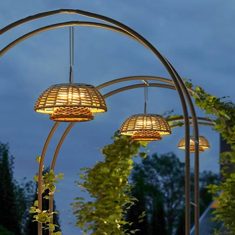 Weerbestendige LED buitenlamp van bamboe – ECOBAMBOO LIGHT - Glamorix