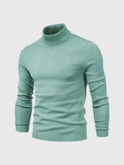 DAVID – Heren coltrui met slim fit en stijlvolle uitstraling - Glamorix