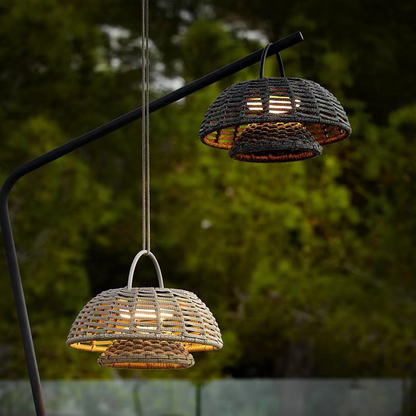Weerbestendige LED buitenlamp van bamboe – ECOBAMBOO LIGHT - Glamorix
