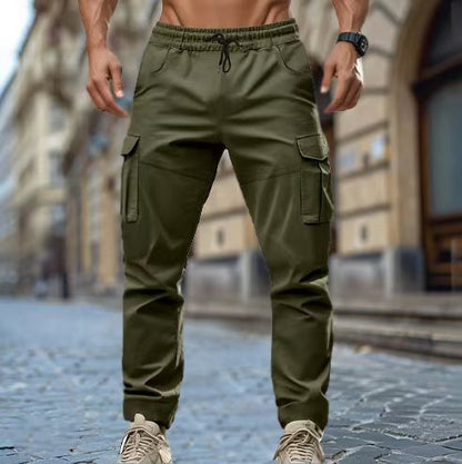Functionele heren cargobroek met tapered fit en stoere zakken – RAVIK TAPER - Glamorix