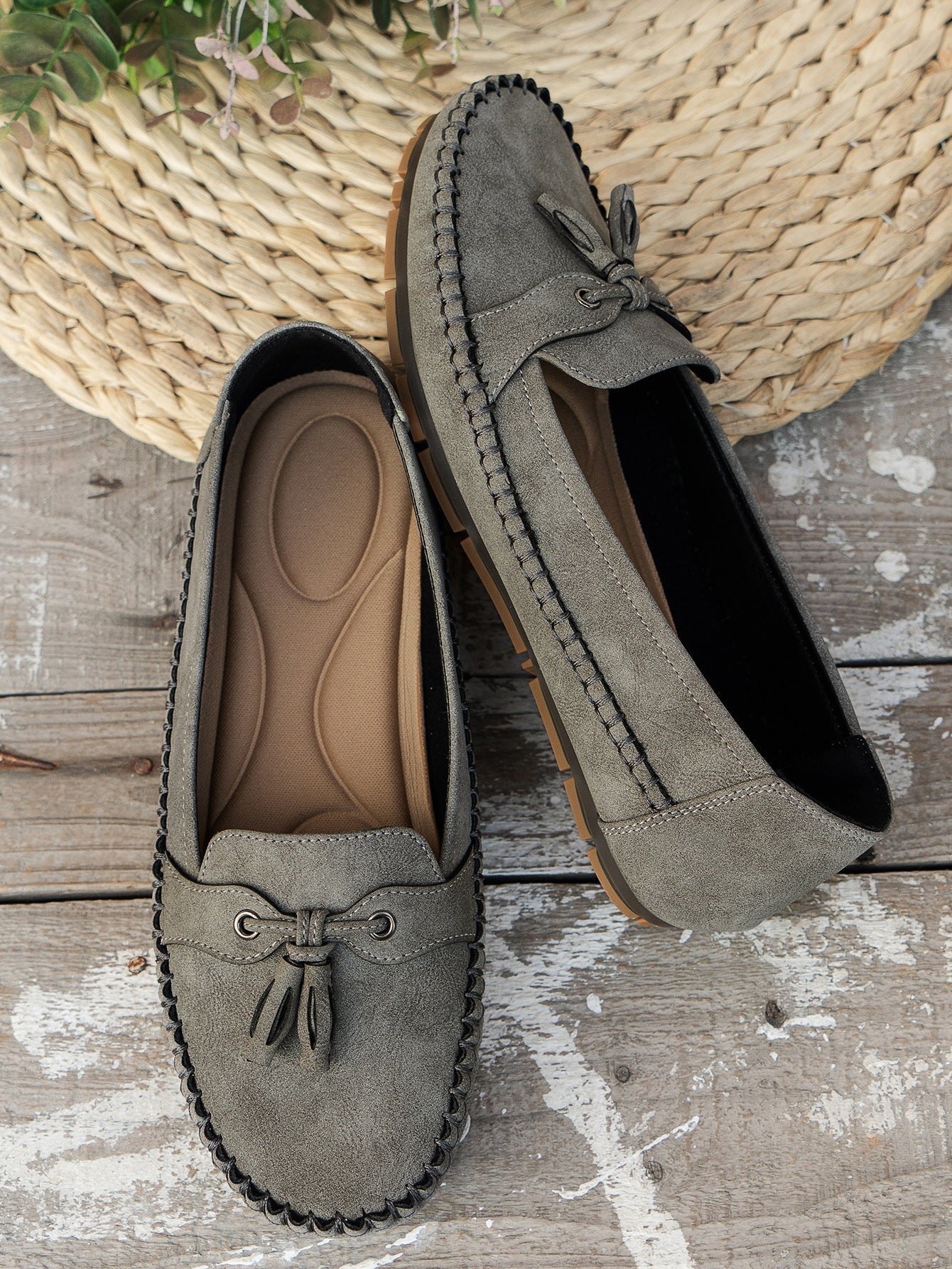 Stijlvolle dames loafers met strikdetail en flexibele zool – MAIA FLEX - Glamorix