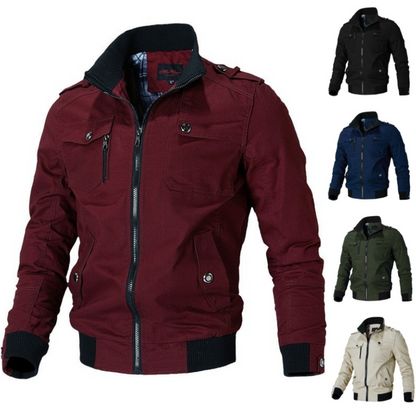 Ely - Bomberjack met zakken en ritssluiting voor heren - Glamorix