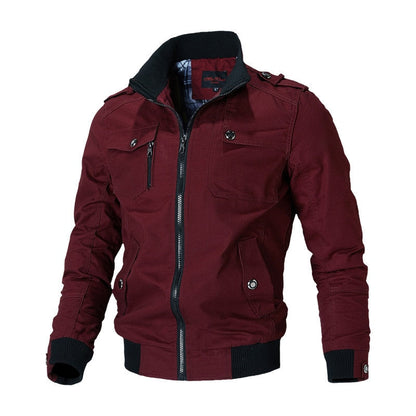 Ely - Bomberjack met zakken en ritssluiting voor heren - Glamorix