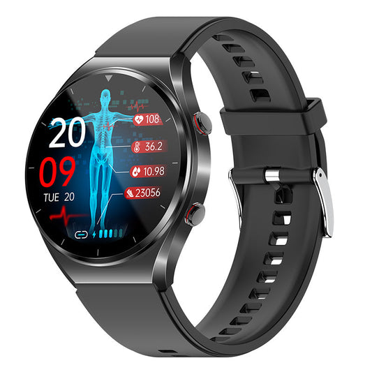 Gezondheids-smartwatch met bloedglucose, EKG en bloeddrukmonitor – BIOCHECK PRO - Glamorix