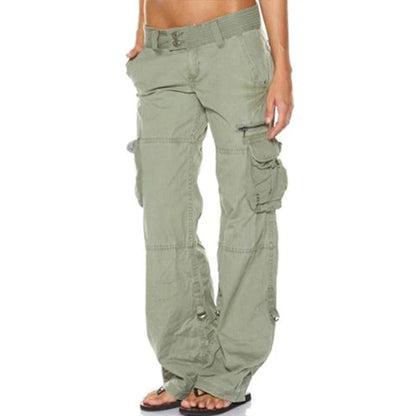 ALEXIS - Dames cargobroek met zakken voor een trendy en functionele look