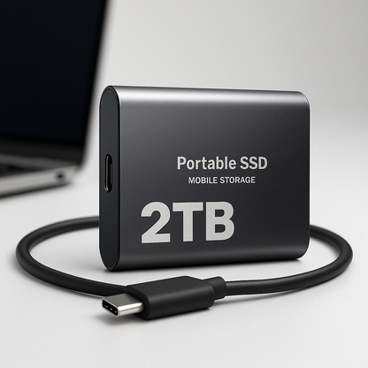 Draagbare SSD-schijf met hoge overdrachtssnelheid – NEXUS SSD - Glamorix