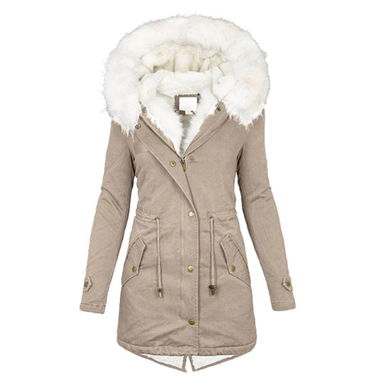 NÚRIA - Abrigo de invierno acolchado y elegante para mujer - Glamorix