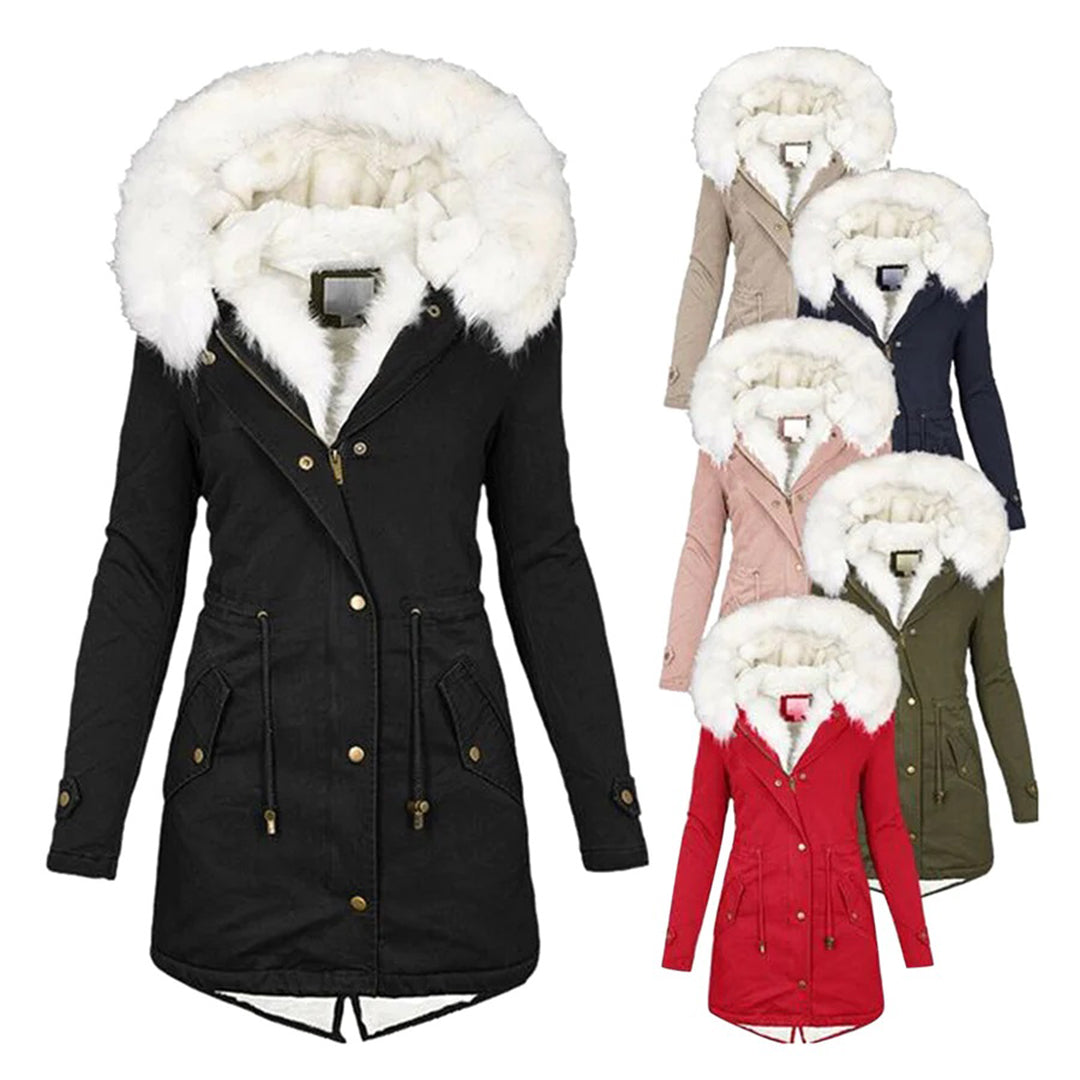 NÚRIA - Abrigo de invierno acolchado y elegante para mujer - Glamorix