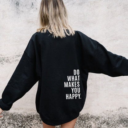 BELLA - Knusse hoodie met inspirerende print voor dames