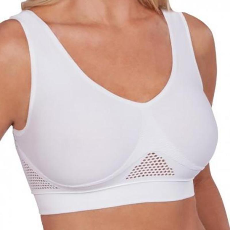 3-delige push-up bh-set met honingraatstructuur – LUNESSA LIFT - Glamorix