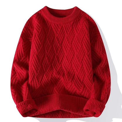 FINLEY - Cosy gebreide kabeltrui voor een tijdloze unisex stijl