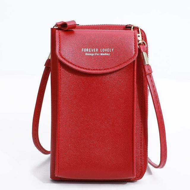 ARIA - Compacte crossbody telefoontas met multi-card houder