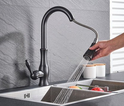NOVA FLO - Uittrekbare keukenkraan met modern design