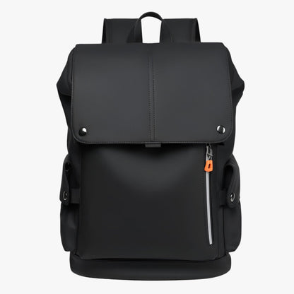 Waterdichte laptoprugzak met USB-oplaadpoort en strak design – NOVARO TechShell - Glamorix