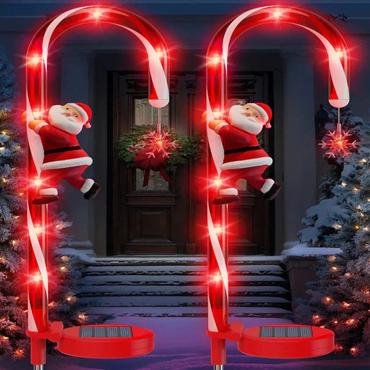 CANDYBRIGHT - Kerstverlichting in suikerstok-stijl voor feestelijke decoratie