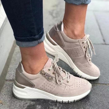 ARIA - Comfortabele casual sneakers met vetersluiting voor dames