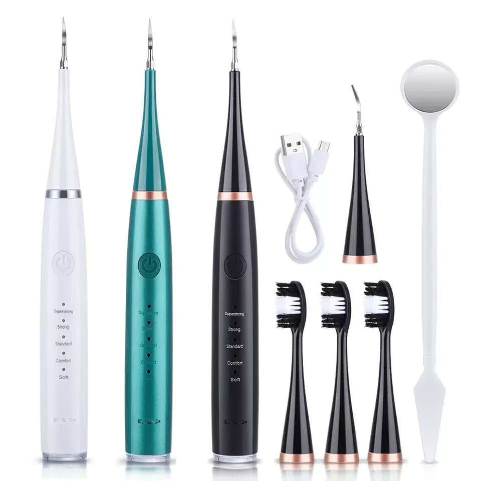 Elektrische tandreiniger tegen vlekken en tandsteen – CLEANSMILE PRO - Glamorix
