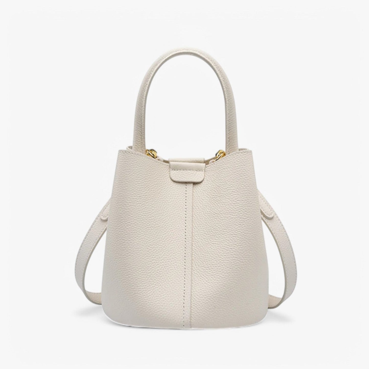 Compacte leren schoudertas voor elke gelegenheid – Levita Luxe - Glamorix