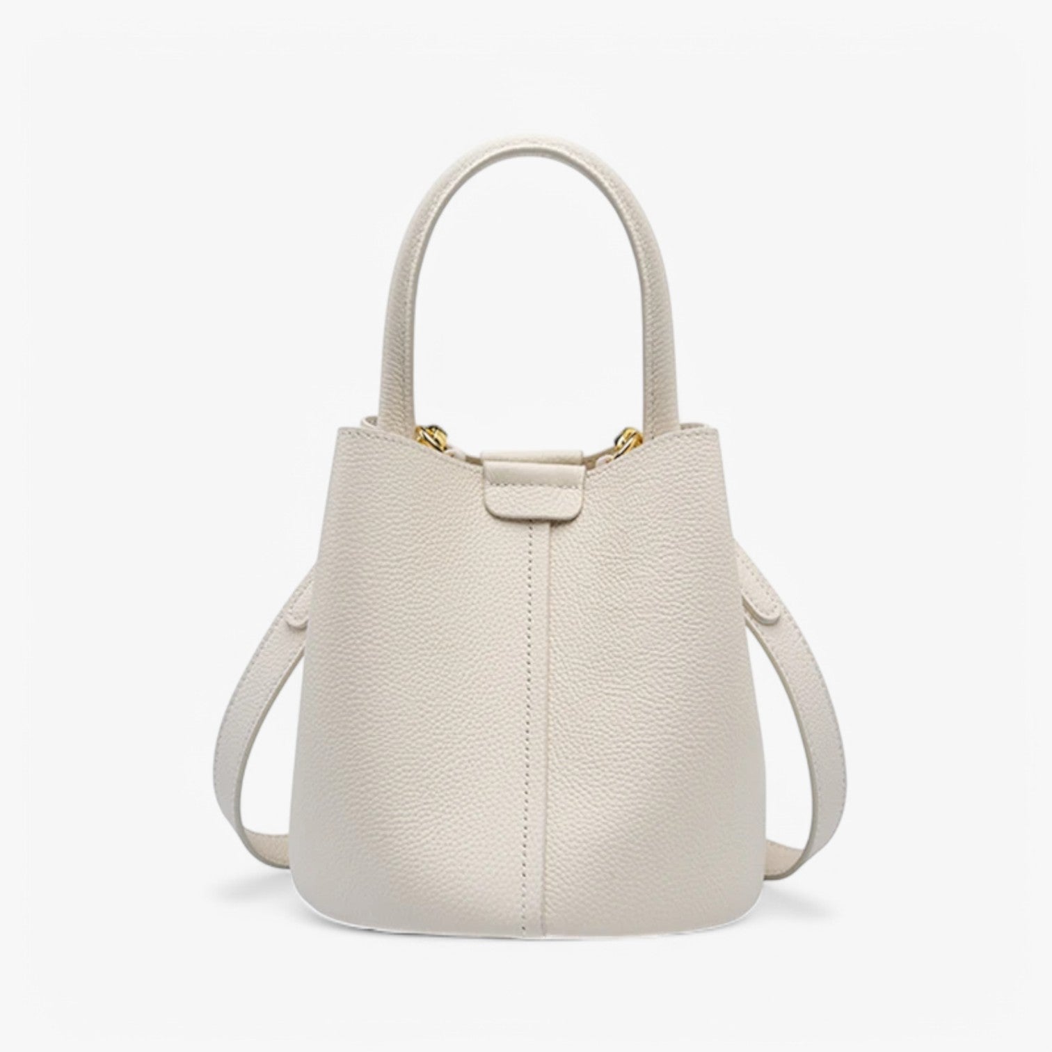 Compacte leren schoudertas voor elke gelegenheid – Levita Luxe - Glamorix