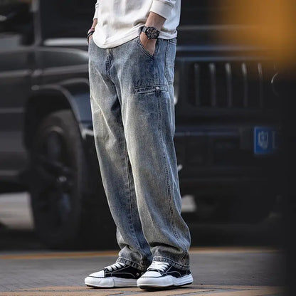 DENVER - Relaxed-fit vintage jeans voor heren