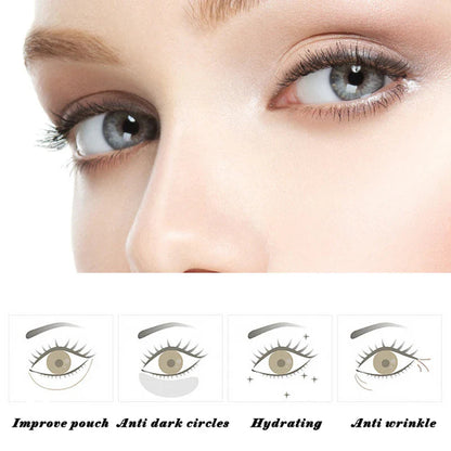 Gouden collageen oogmaskers tegen donkere kringen – BRIGHTEYES LUXE - Glamorix