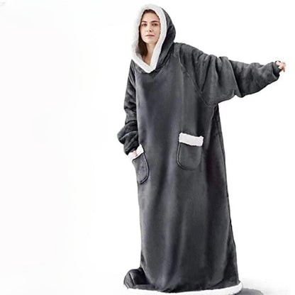 CozyWrap - Gigantische fleece hoodie voor ultiem comfort