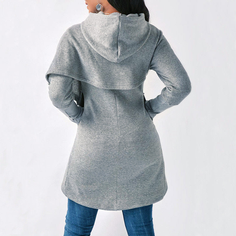 ELLA - Modieuze oversized trui met capuchon voor dames