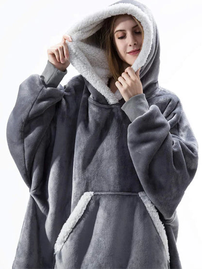 FleeceWrap - Warme fleece badjas voor ultiem comfort