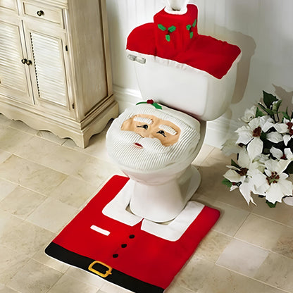 HOLLYTHRONE – Kerst toiletdecoratieset