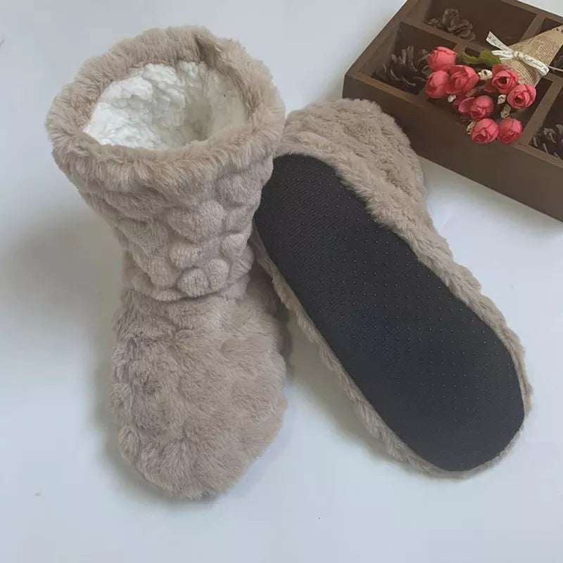 AMARA - Met fleece gevoerde pluche schoenen voor dames