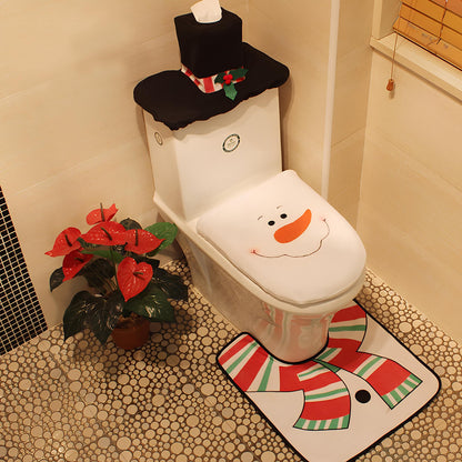 HOLLYTHRONE – Kerst toiletdecoratieset