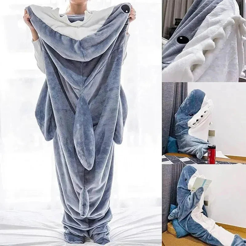 SharkWrap - Stoere en comfortabele badjas voor elke dag