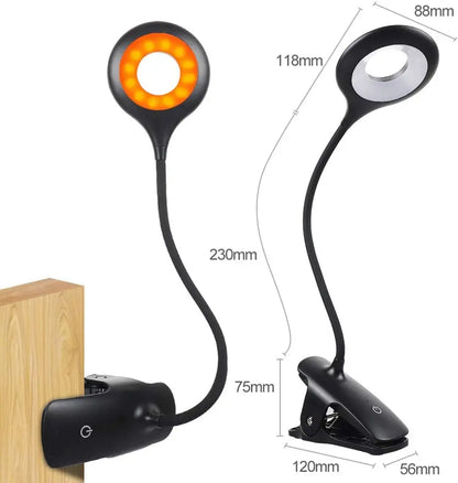 FlexiBright – Oplaadbare LED Bureaulamp met Klem voor Optimaal Werkcomfort
