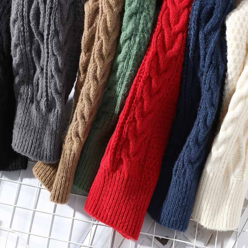 FINLEY - Cosy gebreide kabeltrui voor een tijdloze unisex stijl