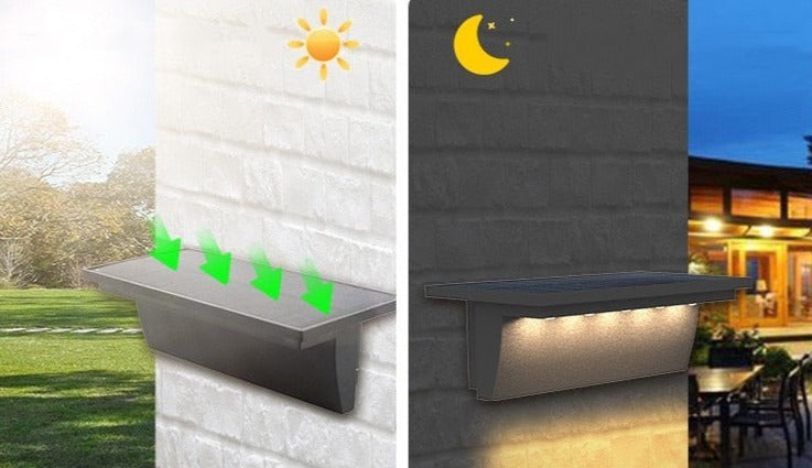 Weerbestendige buitenlamp met bewegingssensor – LUMOSENSE MOTION - Glamorix