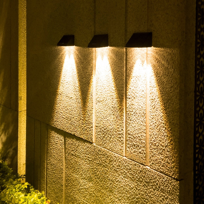 Waterdichte solar wandlamp voor buiten – SUNBEAM SOLAR LIGHT - Glamorix