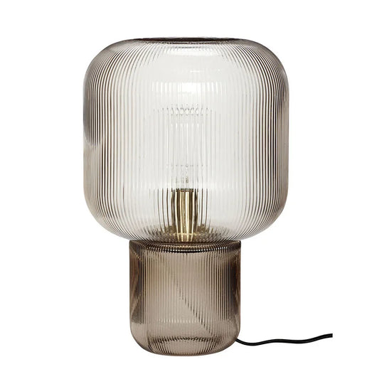 GLAMMUSH - Luxe glazen tafellamp in champignonvorm