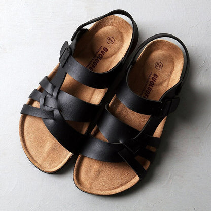 Heren sandalen met verstelbare banden en antislipzool – RAVEL WALK - Glamorix