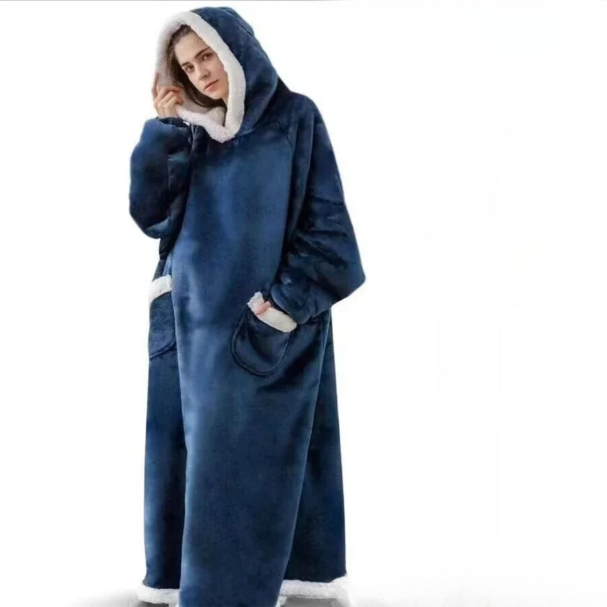 CozyWrap - Gigantische fleece hoodie voor ultiem comfort