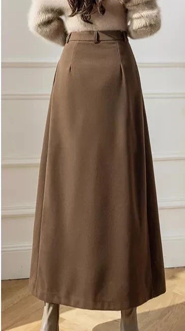 LIVIA - Klassieke lange plooirok voor dames