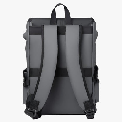 Waterdichte laptoprugzak met USB-oplaadpoort en strak design – NOVARO TechShell - Glamorix