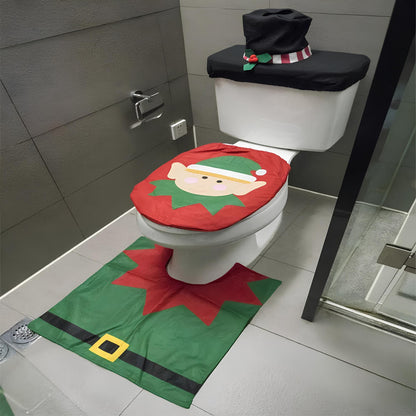 HOLLYTHRONE – Kerst toiletdecoratieset